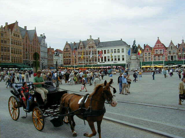 Markt Square -- A big tourist attraction