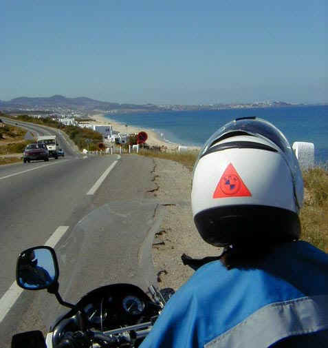 Approaching Ceuta