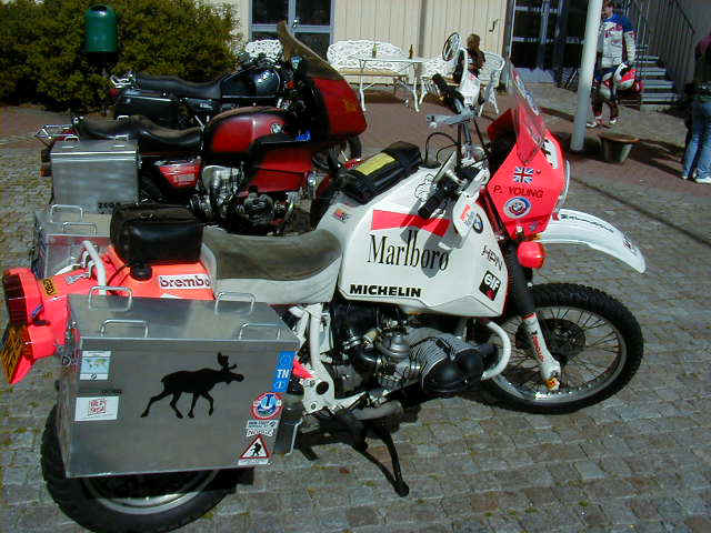 One of the 12 original HPN bikes built for the Paris-Dakar (#5)